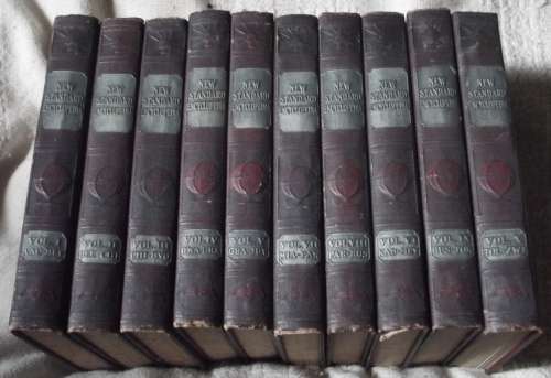 New Standard Encyclopedia set 1931 lovely old covers