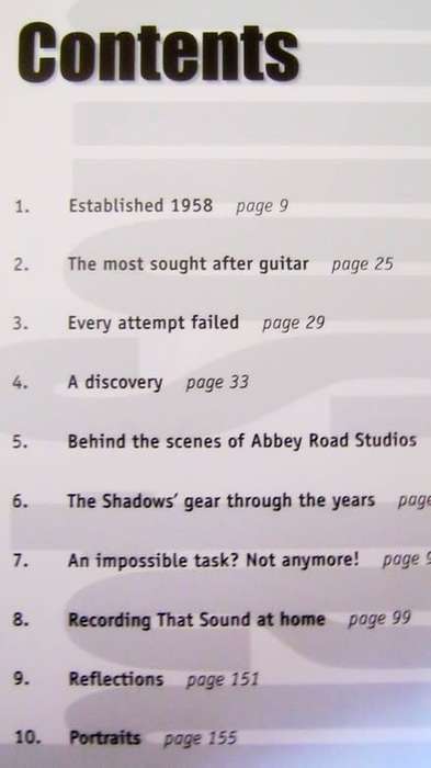 `That Sound` by Robert Pistolesi Hank Marvin or Shadows book and CD