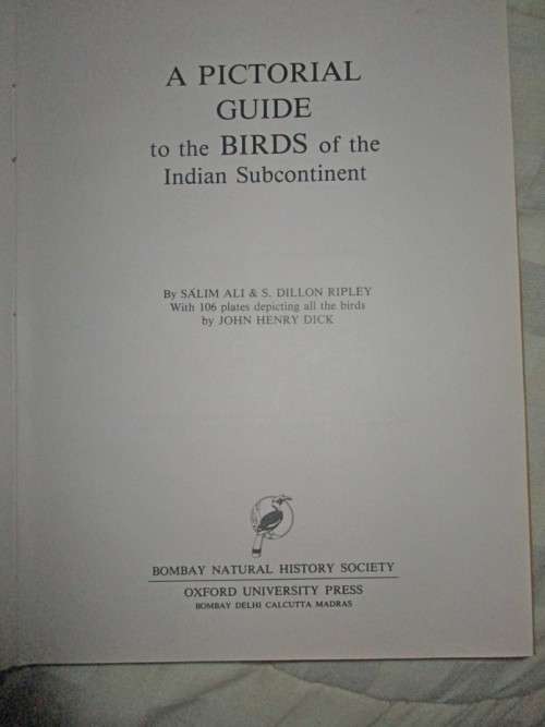 A Pictorial Guide to the Birds of the Indian Subcontinent