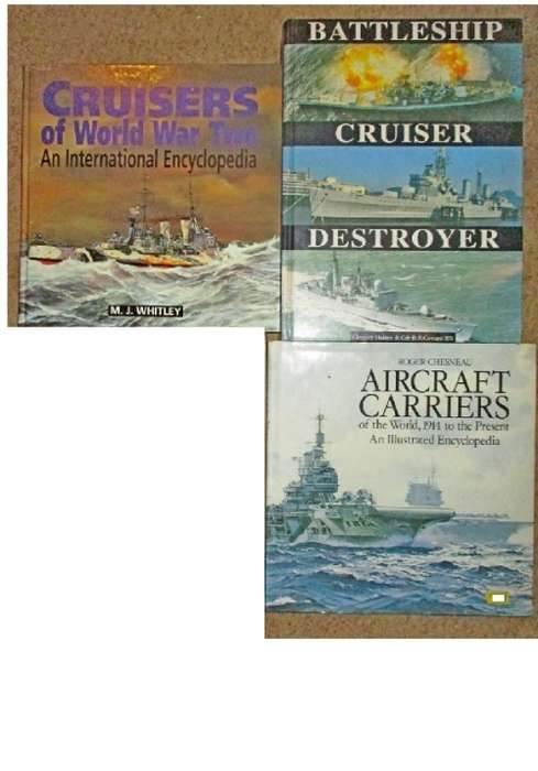 Naval War Books  x 3