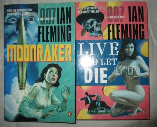 007 Ian Fleming  books x 12