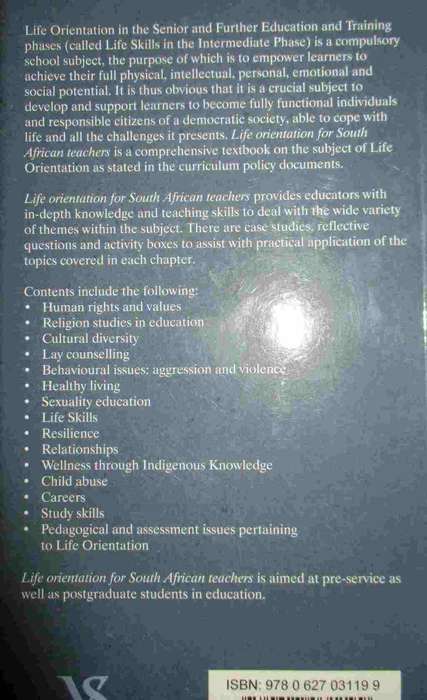 Life Orientation for South African Teachers 2017