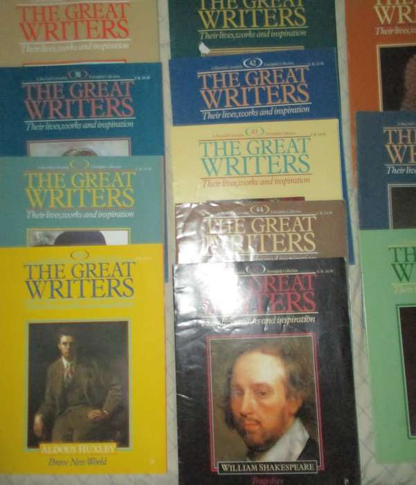 The Great Writers Magazines x26