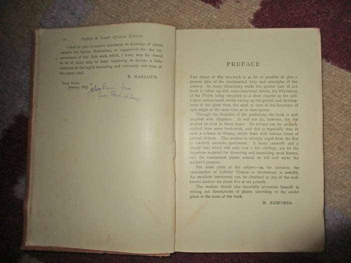 Elementary Botany for South Africa 1910