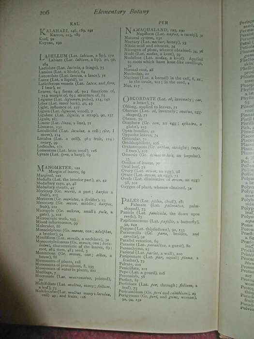 Elementary Botany for South Africa 1910