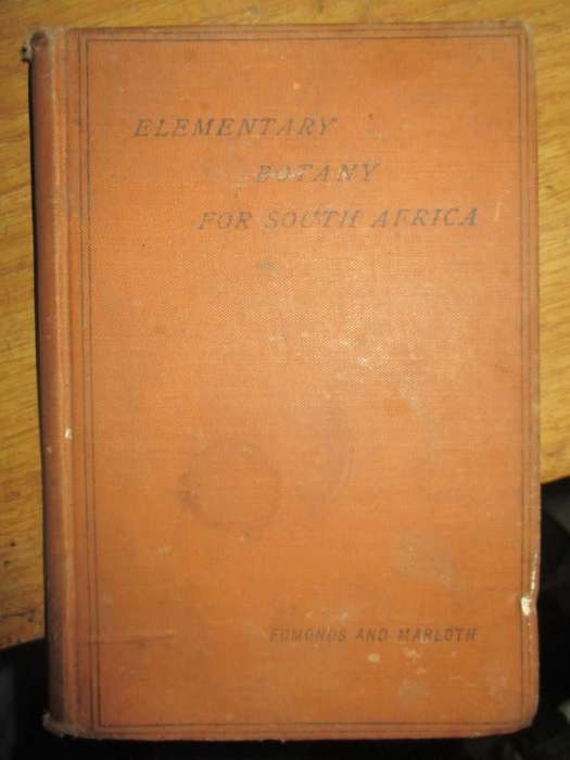 Elementary Botany for South Africa 1910