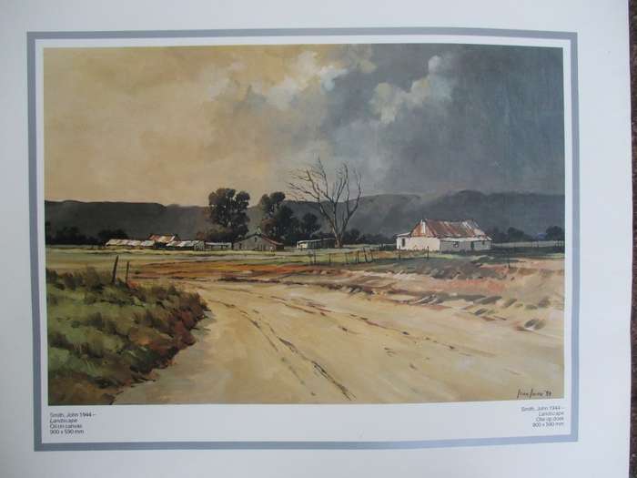 South African Artist prints x 7