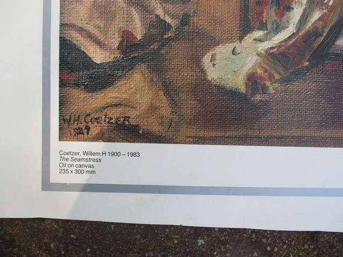 South African Artist prints x 7