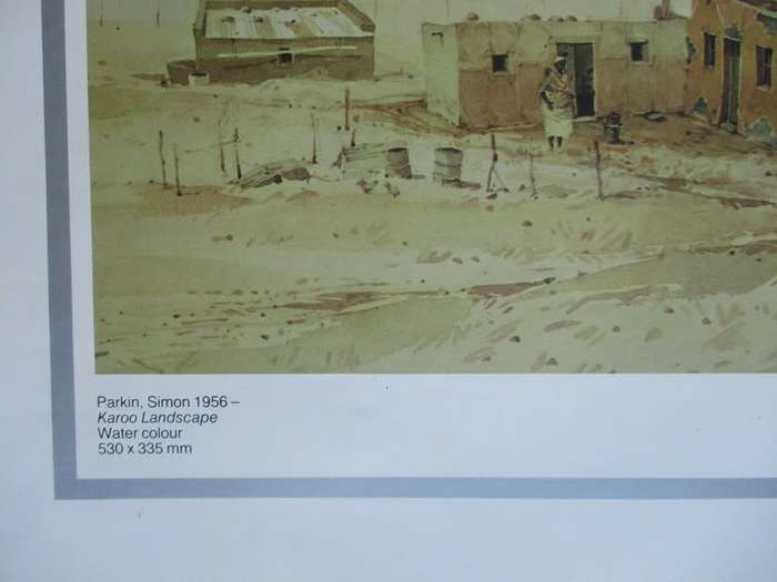 South African Artist prints x 7