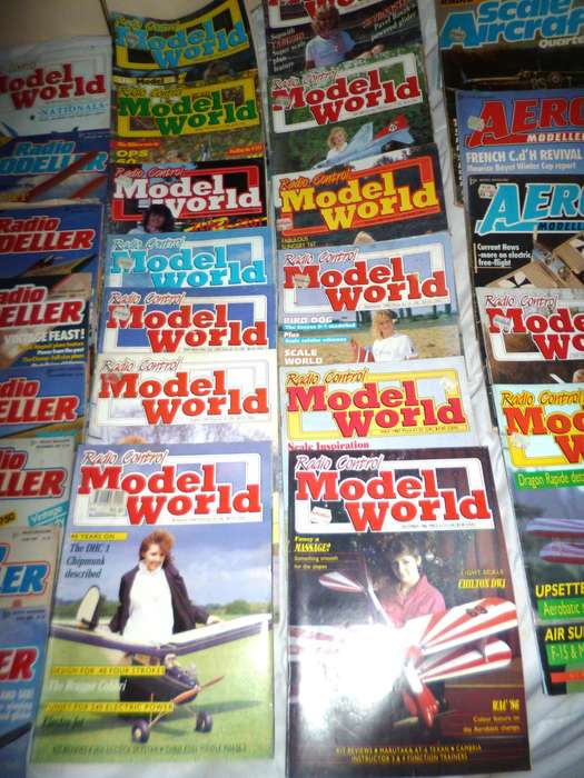 Airplane Model Magazines x58