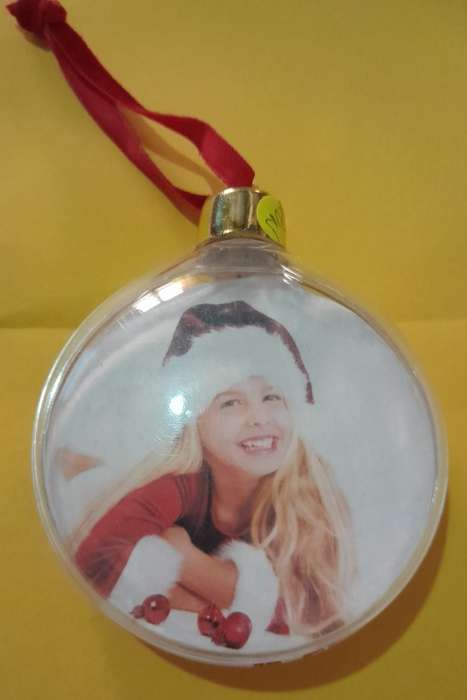 Christmas Photo Bauble