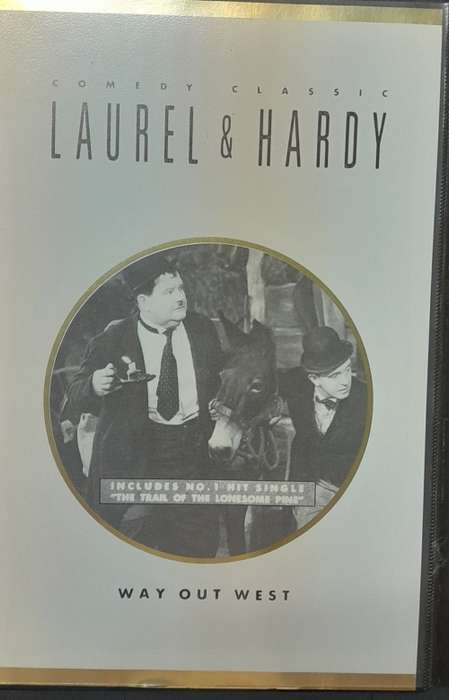 Laurel & Hardy Way Out West VHS
