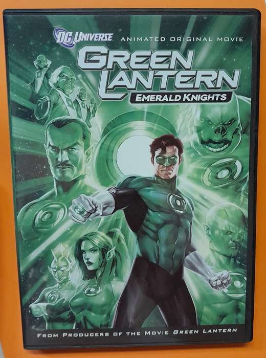 Green Lantern Emerald Knights Dvd