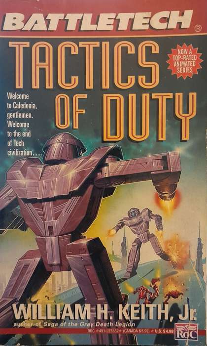 Battletech Tactics of Duty by William Keith