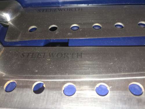 SET OF STEELWORTH KNIVES IN CASE
