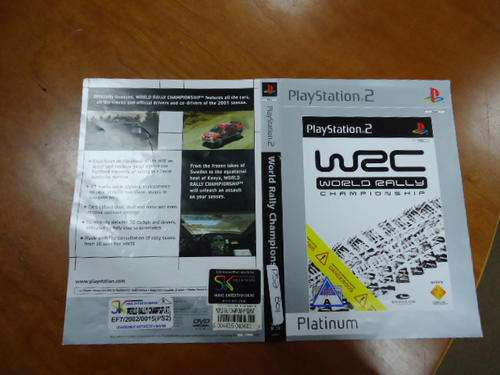 World Rally Championship - PS2 Game