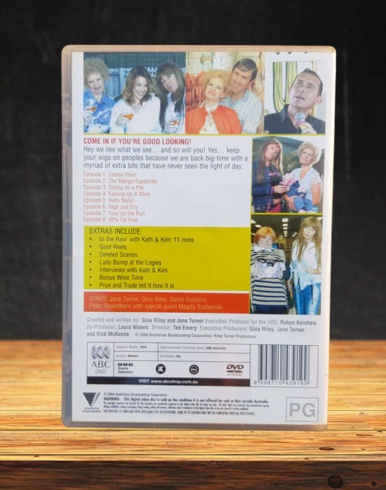 Kath and Kim Series 3 DVD Region 2 Preloved  Very Good Condition