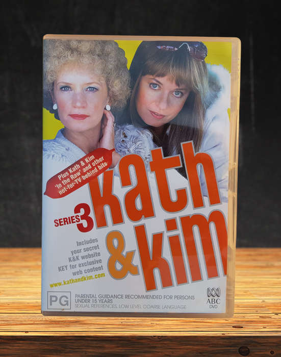 Kath and Kim Series 3 DVD Region 2 Preloved  Very Good Condition
