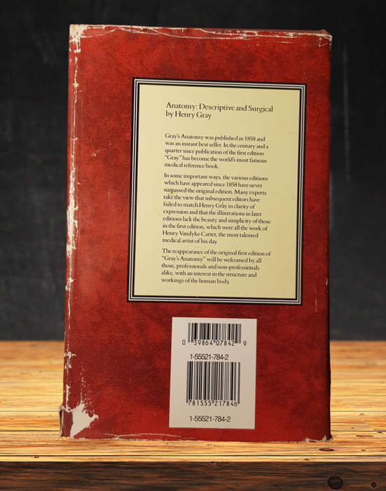 Gray's Anatomy (The Classic First Edition) Hardcover