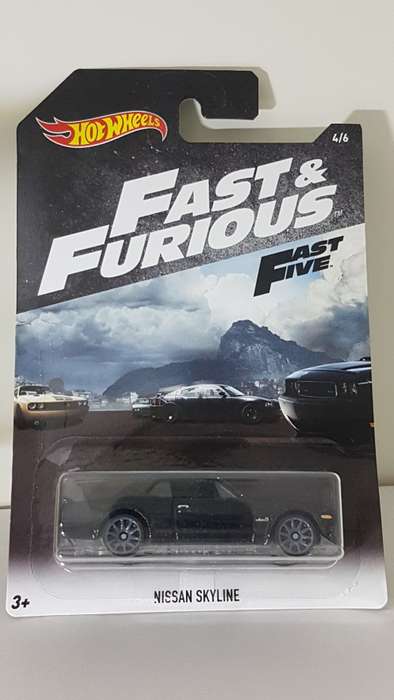 HOTWHEELS NISSAN SKYLINE -  FAST FIVE