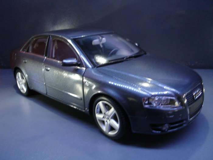 Audi A4 2005 Sedan, 1:18 scale diecast model by  Minichamps, Mint Condition