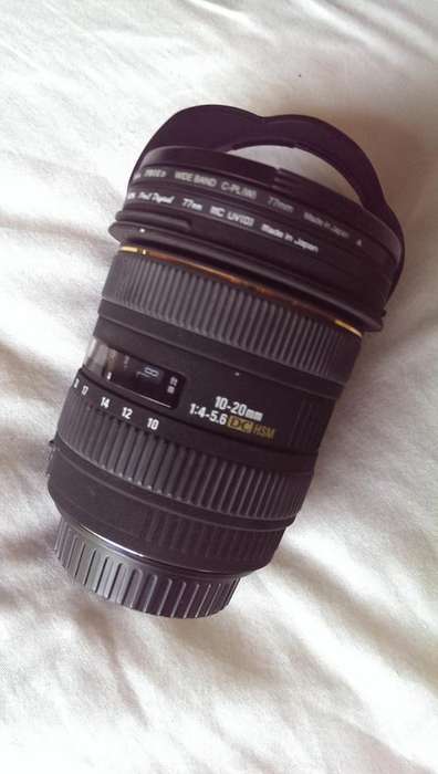 Sigma 10-20mm f/45.6 ex dc hsm lens Canon ef mount