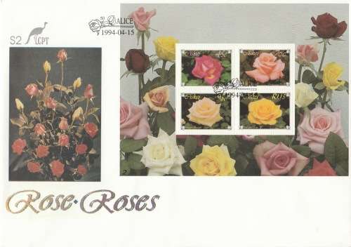 CIS 1994-04-15 Hybrid Roses FDC S2 (16 000) [SACC R60]