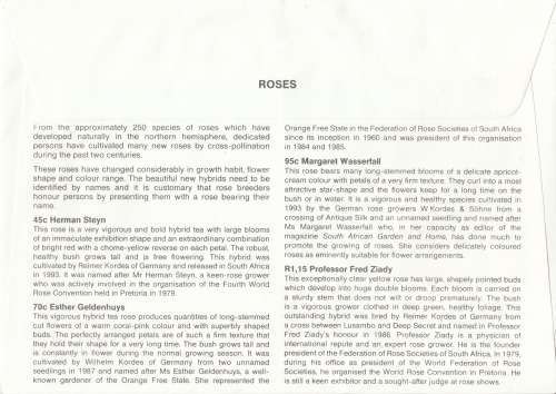 CIS 1994-04-15 Hybrid Roses FDC S2 (16 000) [SACC R60]