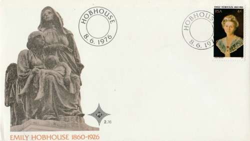 RSA 1976-06-08 50th Death Anniversary of Emily Hobhouse FDC 2.16 (94 041) [SACC R1]