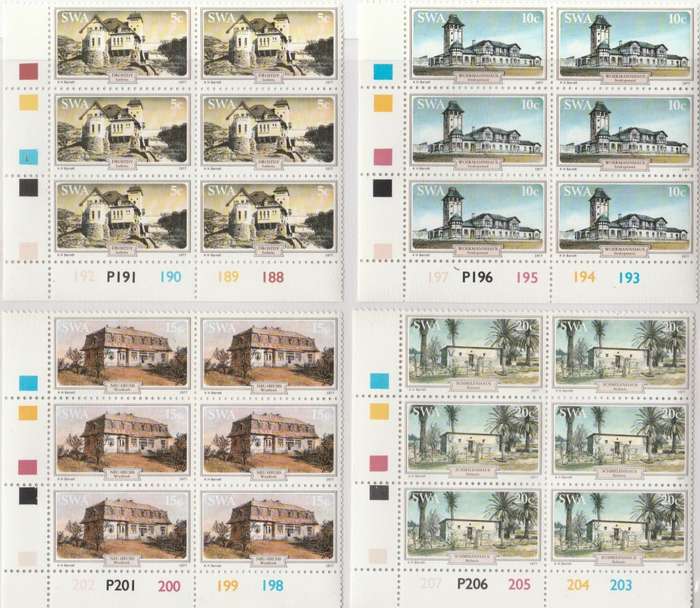 SWA 1977-11-04 Historic Houses SACC 315-318 x6 [SACC R60]