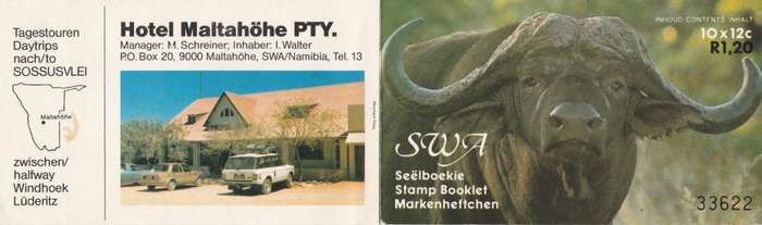 SWA 1985-08-01 1st Decimal booklet SACC 458 x10 [SACC R20]
