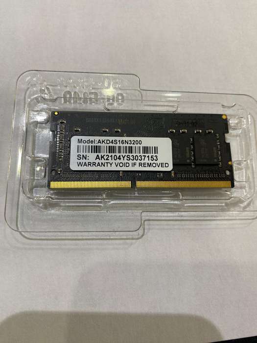Arktek Laptop Memory 16GB DDR4 3200MHz - AKD4S16N3200 - SALE !!!!!!
