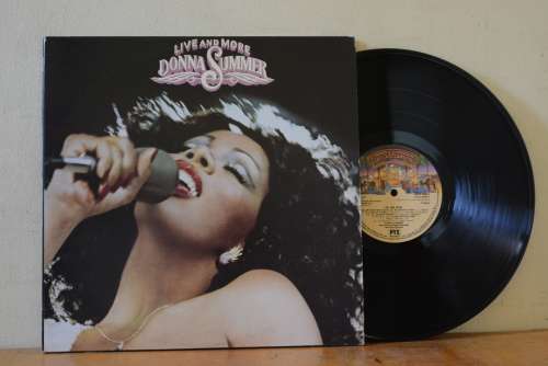 DONNA SUMMER - LIVE AND MORE (VG+/EX/EX)