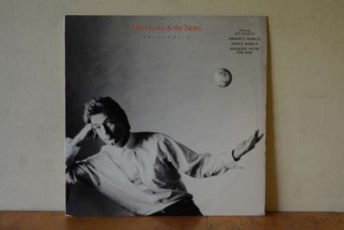 HUEY LEWIS AND THE NEWS - SMALL WORLD - VG+/EX