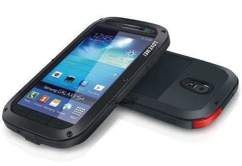 Galaxy S4 LOVE MEI Extreme Case - With Corning Gorilla Glass 3 Screen Protection