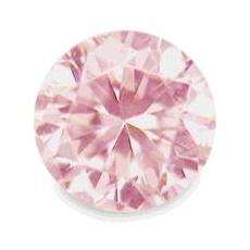 DIAMOND - NATURAL PINK ROUND BRILLIANT FACET - 0.04cts