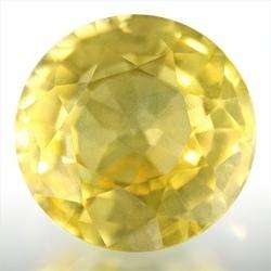 SAPPHIRE (NATURAL AFRICA) - CANARY YELLOW ROUND CUT - 0.33cts