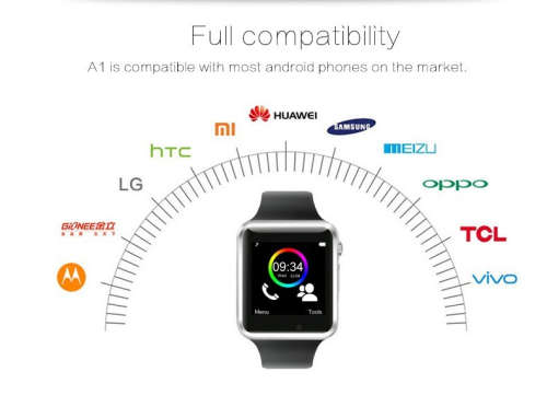 A1 Smart Watch - Black