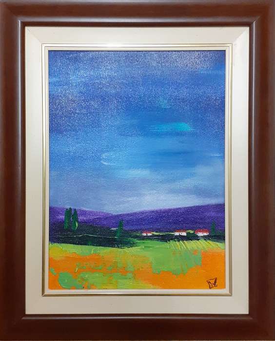 WENDY EATON - Acrylic Landscape Pair