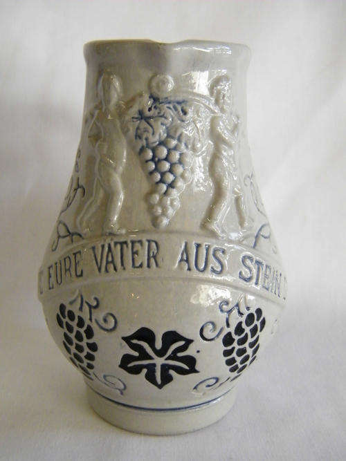 Porcelaine German wine jug - as per photo