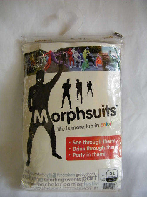 Morphsuits - black XL - as per photo