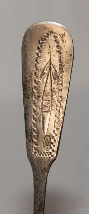 Antique Russian Silver Spoon Vasily Agafonov Moscow Circa 1895 - 1911 (14.8g)