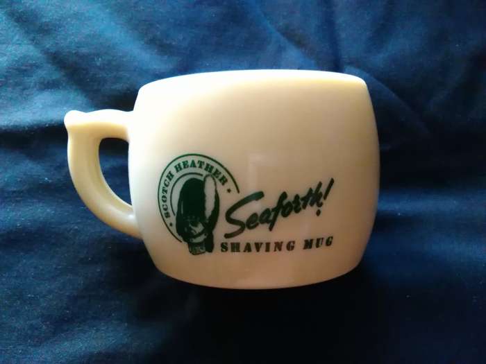 Shaving mug SEAFORTH Scotch Heather as per scan