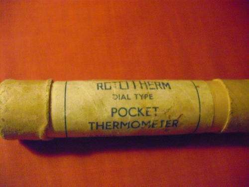 Vintage Thermometer..in original box - Rototherm dial Type