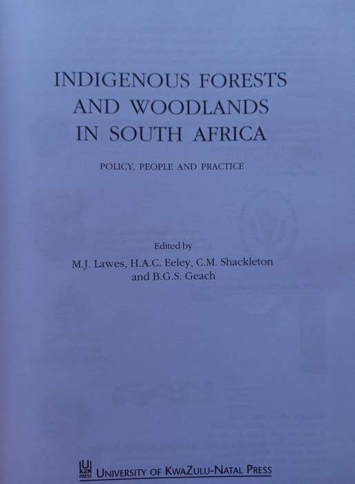 Indigenous Forests and Woodlands in South Africa