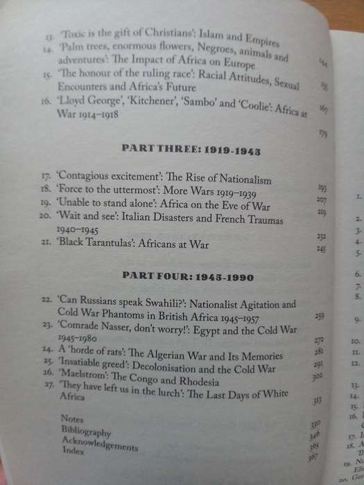 Empires in the Sun - The struggle for the Mastery of Africa by Lawrence James