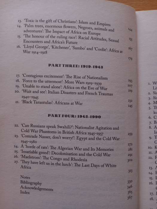 Empires in the Sun - The struggle for the Mastery of Africa by Lawrence James