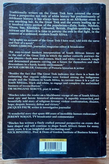 The Great Trek - Escape from British Rule: The Boer Exodus from the Cape Colony, 1836 by Robin Binck