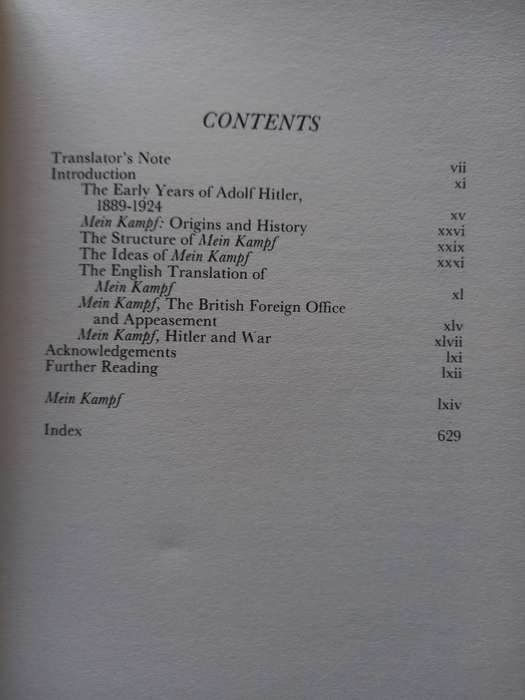 Mein Kampf by Adolf Hitler. Translated by Ralph Manheim
