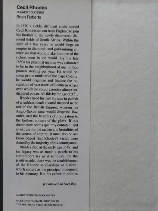 Cecil Rhodes - Flawed Colossus